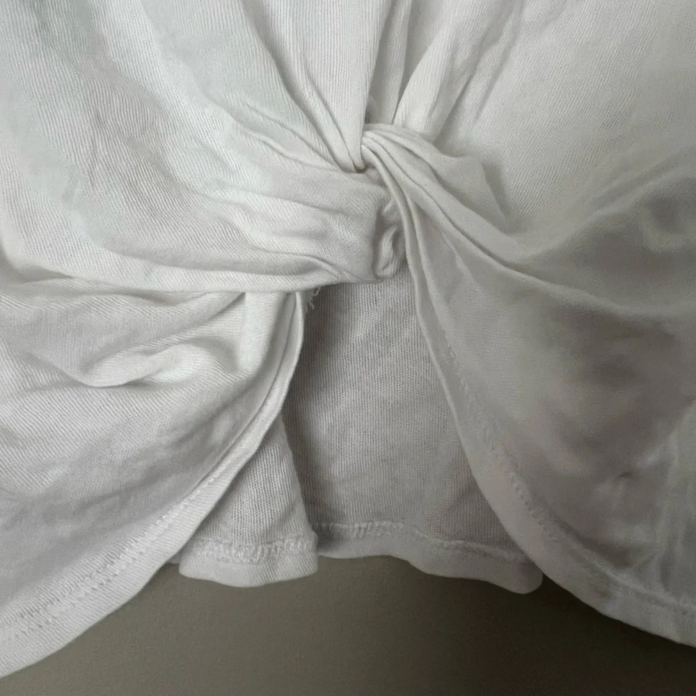 CHADOR WHITE LONG SLEEVE T-SHIRT - Size: Small. - Picture 5 of 6